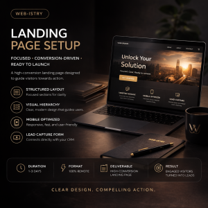Landing Page Setup
